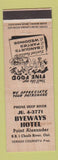 Matchbook Cover - Byeways Hotel Chalk River ON WEAR