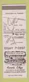 Matchbook Cover - River's Edge Restaurant Lambertville NJ