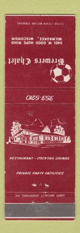 Matchbook Cover - Brewers Chalet Milwaukee WI