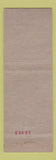 Matchbook Cover - Hensinger's Restaurant Luncheonette Kutztown PA