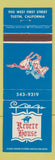 Matchbook Cover - Revere House Tustin CA