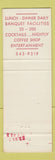 Matchbook Cover - Revere House Tustin CA