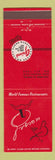 Matchbook Cover - Grison's Steak House San Francisco CA