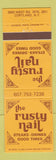 Matchbook Cover - The Rusty Nail Cortland NY