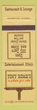 Matchbook Cover - Tony Roma's Ribs CHAIN