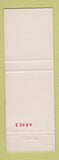 Matchbook Cover - Ling King Inn Chinese Williamsburg  Richmond VA