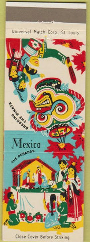 Matchbook Cover - Elks Lodge STamford CT Christmas