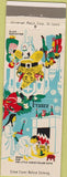 Matchbook Cover - Elks Lodge STamford CT Christmas