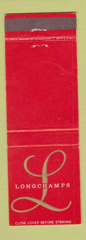 Matchbook Cover - Longchamps Restaurants New York City