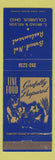 Matchbook Cover - Broad Nel Restaurant Columbus OH