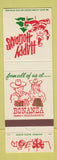 Matchbook Cover - Bonanza Family Restaurants Christmas