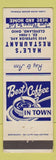 Matchbook Cover - Hale's Restaurant Cleveland OH