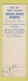 Matchbook Cover - Coach House Family Restaurant Strongsville OH