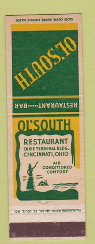 Matchbook Cover - Ol' South Restaurant Cincinnati OH
