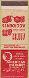 Matchbook Cover - American Mercury Insurance Washington DC