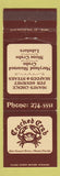 Matchbook Cover - Cracked Crab Restaurant Miami FL WEAR