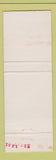 Matchbook Cover - Tamarack Restaurant