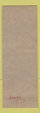 Matchbook Cover - Berger's Restaurant oil gas Hamburg PA