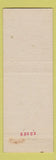 Matchbook Cover - Bechtel's Ice Cream Bar Restaurant Lewisburg PA