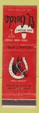 Matchbook Cover - Jerry Wilson's El Gordo Restaurant San Gabriel CA