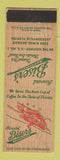 Matchbook Cover - Howard Biser's Restaurant Jacksonville FL