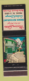 Matchbook Cover - Maison Lafitte French Restaurant Palm Beach FL