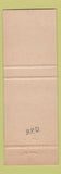 Matchbook Cover - Maison Lafitte French Restaurant Palm Beach FL