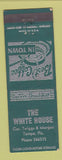 Matchbook Cover - sThe White House Restaurant Tampa FL