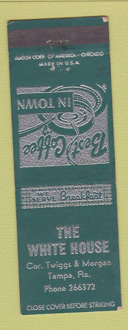 Matchbook Cover - sThe White House Restaurant Tampa FL