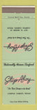 Matchbook Cover - Ship Ahoy Restaurant Corpus Christi TX