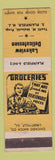 Matchbook Cover - Lakeview Delicatessen South Plainfield NJ