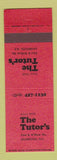 Matchbook Cover - The Tutor's Liverpool NY