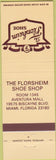 Matchbook Cover - Florsheim Shoes Miami FL