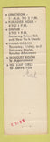 Matchbook Cover - Adam's Rib Signal Hill CA girlie