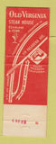 Matchbook Cover - Old Virginia Restaurant South Pasadena CA