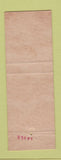 Matchbook Cover - Queens 7 Restaurant St Thomas Virgin Islands