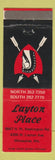 Matchbook Cover - Layton Place Restaurant Milwaukee WI