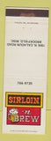 Matchbook Cover - Sirloin n Brew Brookfield WI