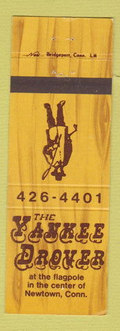 Matchbook Cover - Yankee Drover Newtown CT