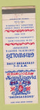 Matchbook Cover - Griswold's Scandinavia Smorgasbord Redlands Claremont CA