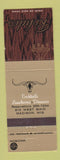 Matchbook Cover - Rohde's Restaurant Madison WI