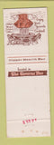 Matchbook Cover - Rohde's Restaurant Madison WI