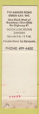 Matchbook Cover - Victorian House The DeGreefs Green Bay WI