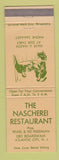 Matchbook Cover - Nascherei Restaurant Atlantic City NJ