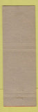 Matchbook Cover - Pam's Coffee Shop East Orange NJ