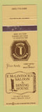 Matchbook Cover - F McLintocks Saloon Restaurant Shell bEach San Luis Obispo CA