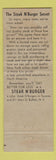 Matchbook Cover - Brass Rail Tavern Steak Burger London ON