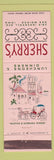 Matchbook Cover - Sherry's Restaurant Des Moines IA