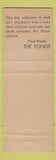 Matchbook Cover - Fongs' Garden Restaurant Las Vegas NV