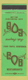 Matchbook Cover - Bob's Restaurants San Francisco Marin CA